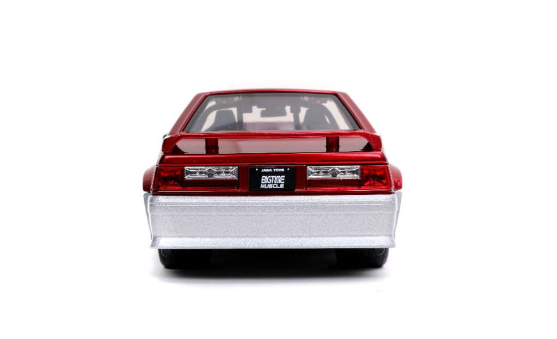 Jada 1/24 "BIGTIME Muscle" 1989 Ford Mustang GT - Candy Red. ** Special Order ** 4 to 6 week delivery time.