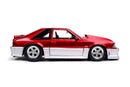 Jada 1/24 "BIGTIME Muscle" 1989 Ford Mustang GT - Candy Red. ** Special Order ** 4 to 6 week delivery time.