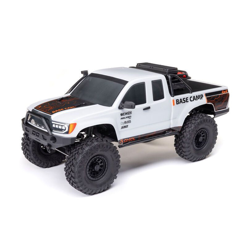 Axial 1/10 SCX10 III Base Camp 4x4 RTR - White. Free shipping across Canada 🇨🇦