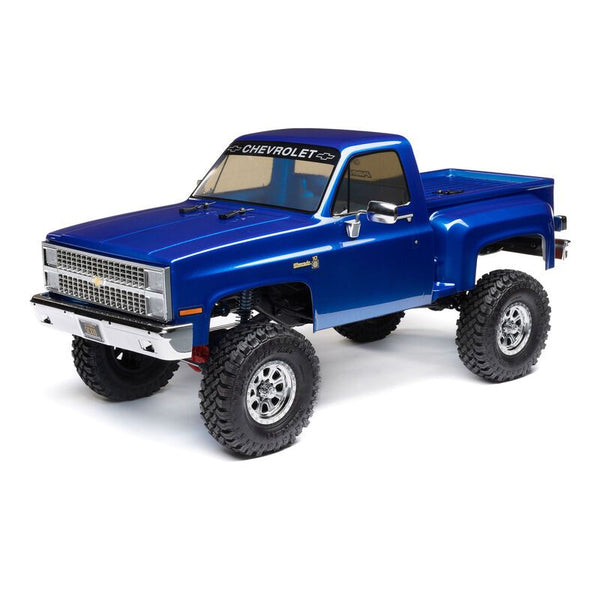 Axial 1/10 SCX10 III Base Camp Chevy K10 Brushed 4x4 RTR - Blue. Free shipping across Canada 🇨🇦