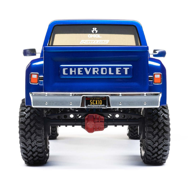 Axial 1/10 SCX10 III Base Camp Chevy K10 Brushed 4x4 RTR - Blue. Free shipping across Canada 🇨🇦