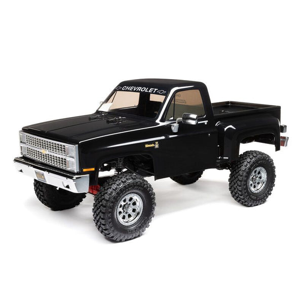 Axial 1/10 SCX10 III Base Camp Chevy K10 Brushed 4x4 RTR -Black. Ships free across Canada 🇨🇦