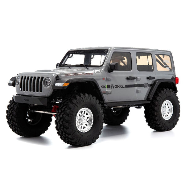 Axial 1/10 SCX10 III Jeep Wrangler Brushed 4x4 RTR - Grey
Ships free across Canada 🇨🇦