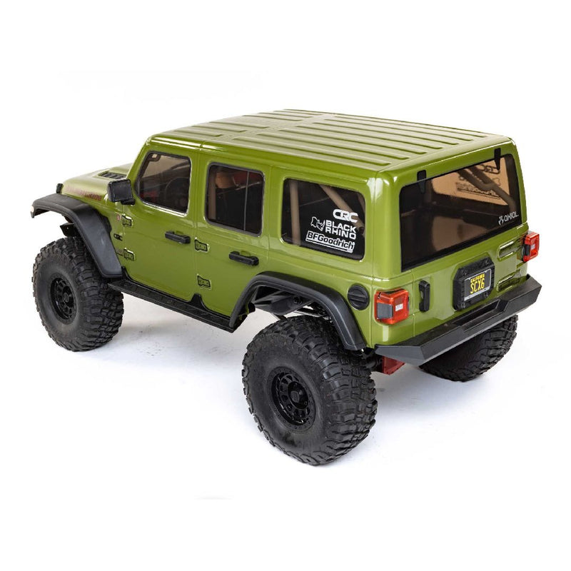 Axial 1/6 SCX6 Jeep JLU Wrangler 4x4 RTR - Green. Ships free across Canada 🇨🇦