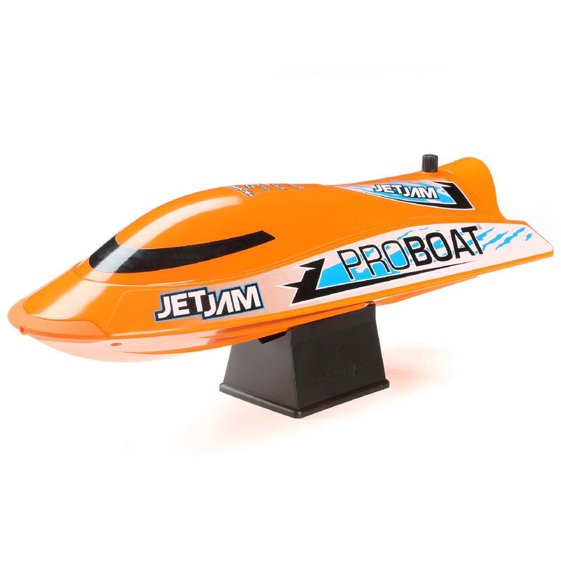 Pro Boat Jet Jam 12 Pool Racer, Brushed RTR - Orange (B&C Incl)