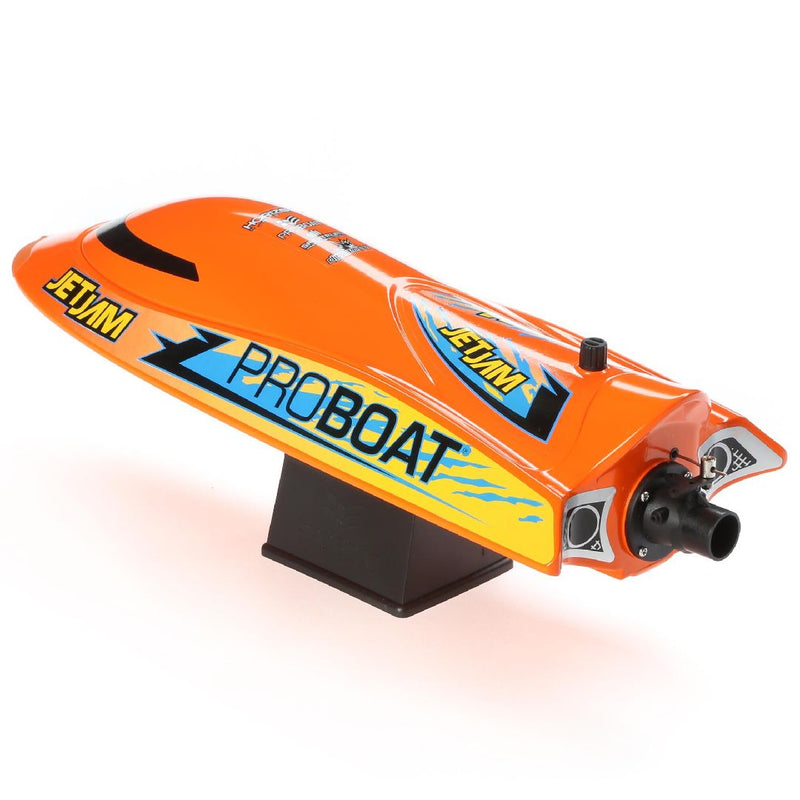 Pro Boat Jet Jam 12 Pool Racer, Brushed RTR - Orange (B&C Incl)