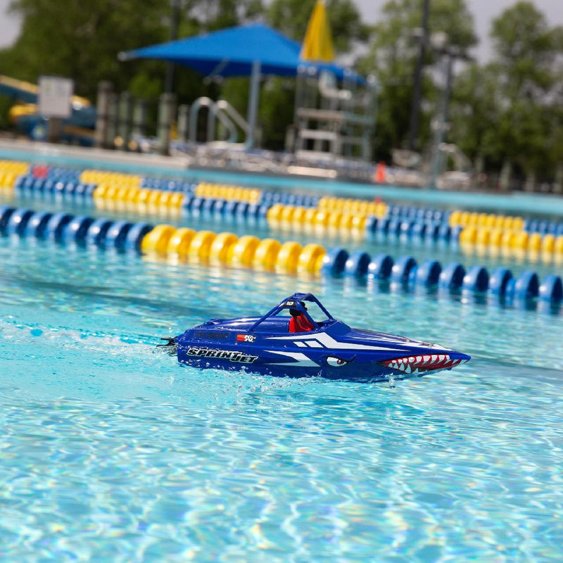 Pro Boat Sprintjet 9" Self-Right Jet Boat RTR - Blue (B&C Incl)