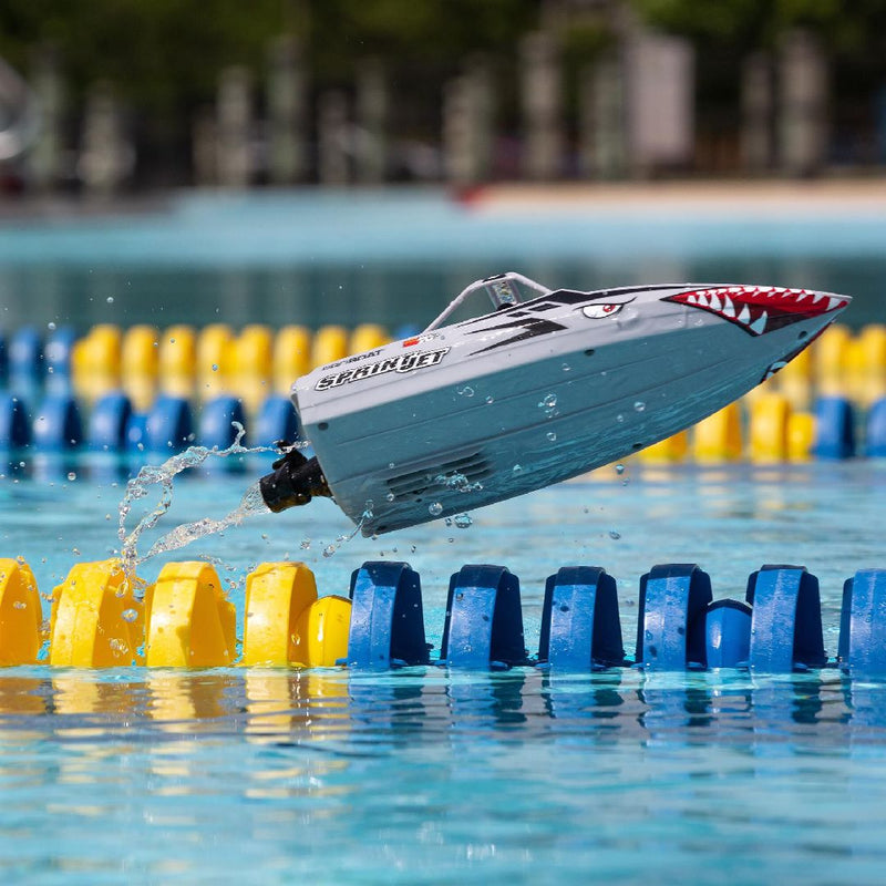 Pro Boat Sprintjet 9" Self-Right Jet Boat RTR -Silver(B&C Incl)