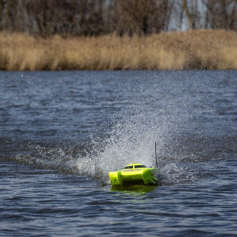 Pro Boat Blackjack 24" V2 Catamaran BLX, Heat Wave Visual RTR