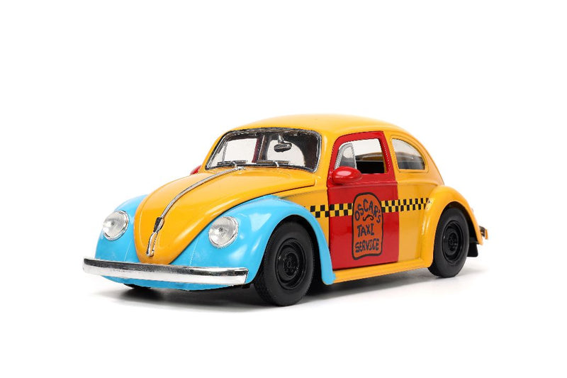 Jada 1/24 "Hollywood Rides" Sesame Street 1959 VW Beetle