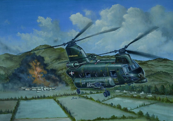 Trumpeter 1/35 ACH-47A Armored Chinook. **Special Order** 4 to 6 week delivery.