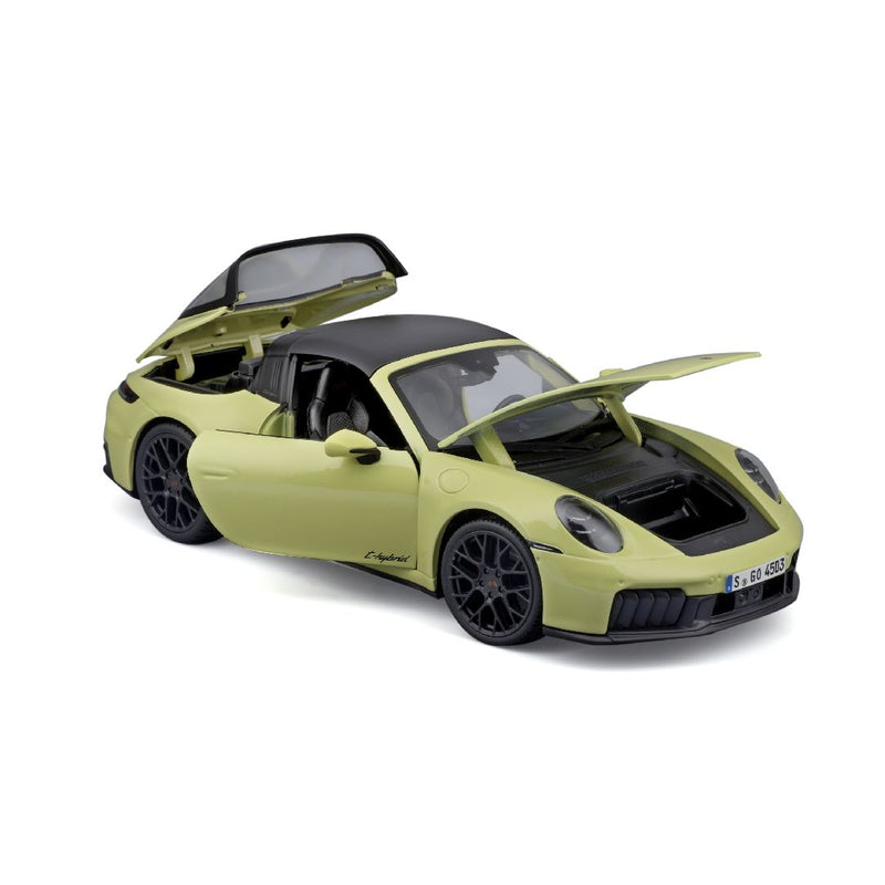 Maisto 1/18 SE 2025 Porsche 911 Targa 4 GTS - Yellow. **Special Order** expect 4 to 6 week wait time.