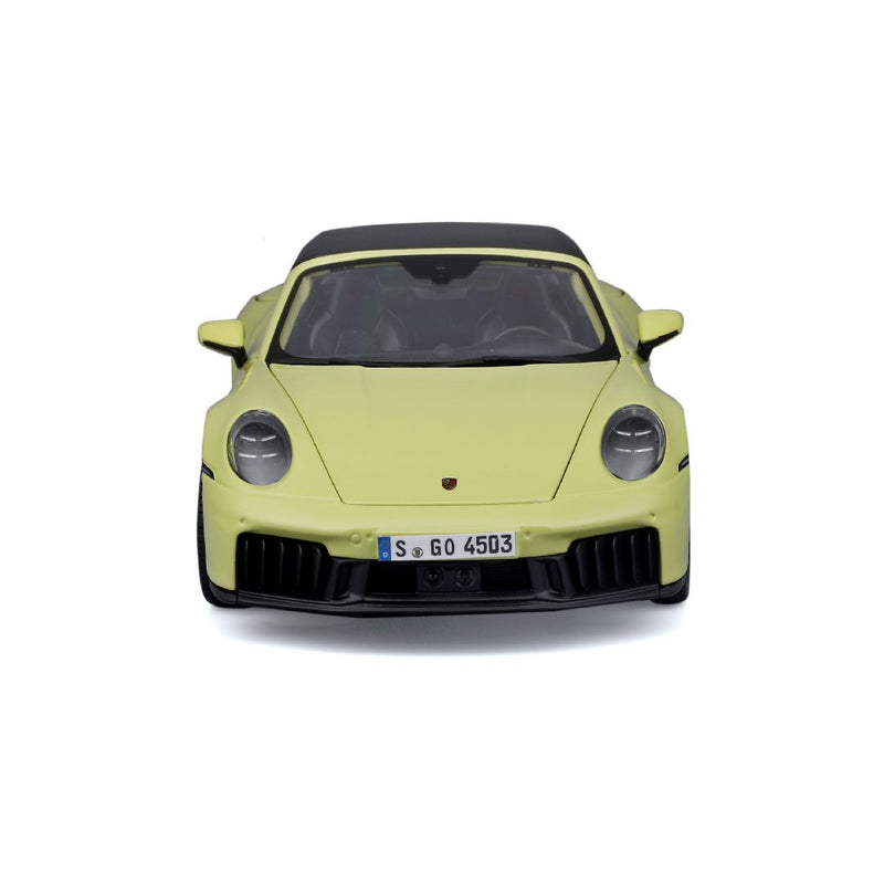 Maisto 1/18 SE 2025 Porsche 911 Targa 4 GTS - Yellow. **Special Order** expect 4 to 6 week wait time.