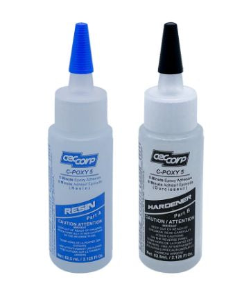 CECCORP C-Poxy 5, 5 min Epoxy Glue Kit (4.25 oz)