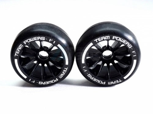 1:10 F1 Rubber Front Tire Set - (Pre-Glued Soft 1Set 2Pcs)