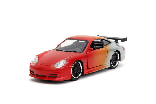 Jada 1/32 "Pink Slips"Porsche 911 GT3 RS-Primer Red/Orange/Slvr