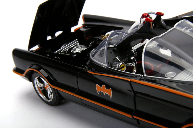 Jada 1/18 "Hollywood Rides" 1966 TV Series Batmobile with Batman