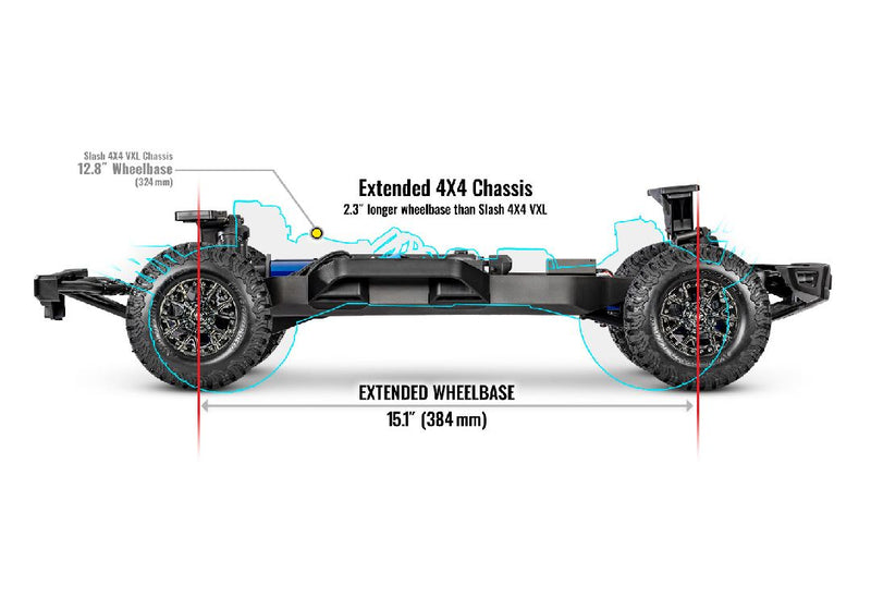 Traxxas 1/10 Ford Raptor R VXL Brushless 4x4 RTR - Fox2