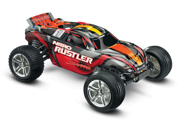 Traxxas 1/10 Nitro Rustler 2wd RTR - Red ** Special order Can take 6 weeks for delivery ** contact us for eta
