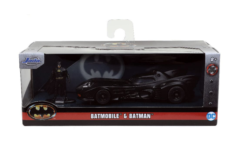 Jada 1/32 "Hollywood Rides" 1989 Batman Batmobile with Batman