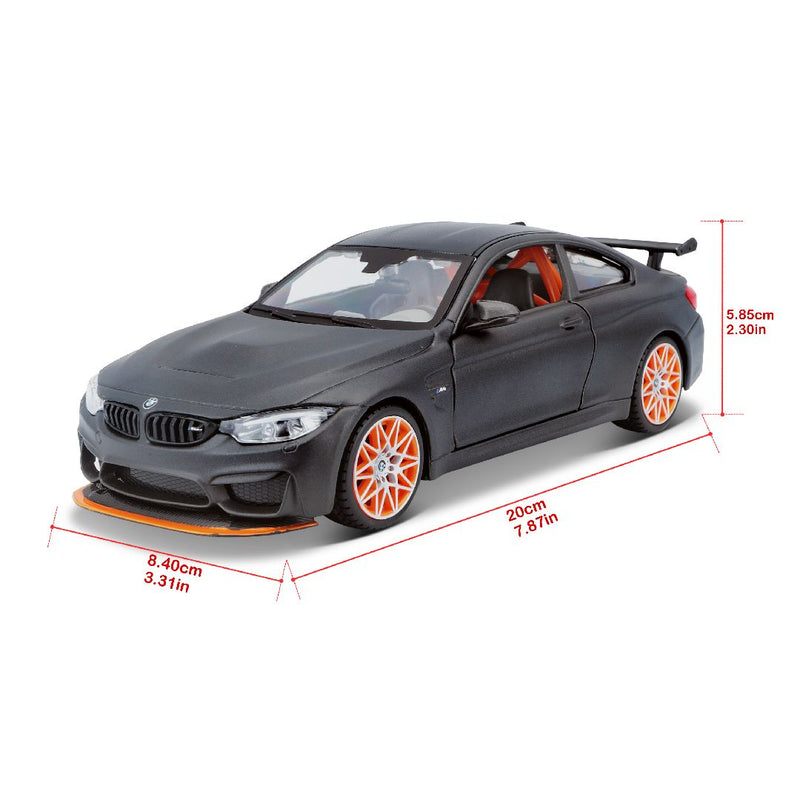 Maisto 1/24 SE BMW M4 GTS - Metallic Flat Grey. **Special order item** 6 to 8 week to ship.