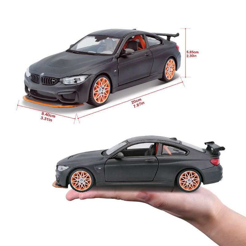 Maisto 1/24 SE BMW M4 GTS - Metallic Flat Grey. **Special order item** 6 to 8 week to ship.