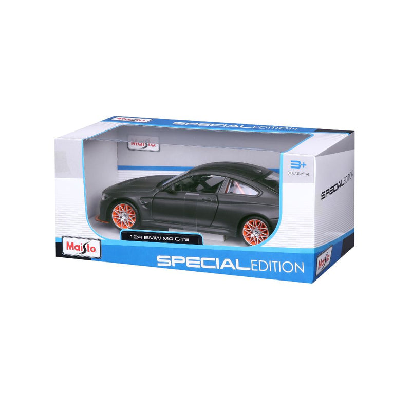 Maisto 1/24 SE BMW M4 GTS - Metallic Flat Grey. **Special order item** 6 to 8 week to ship.