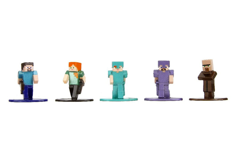 Jada 1.65" Nano Metalfigs - Minecraft 18-Pack  W12. **Special Order** can take 6 to 8 weeks to ship.