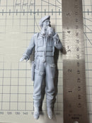 WW2 British Tank Commander With Binoculars 1/16 scale printed by The Veteran Modeler.