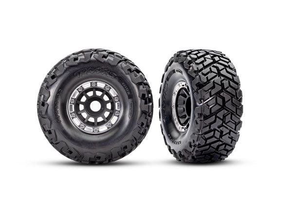 Traxxas Tires & wheels, Maxx Slash belted tires on wheels