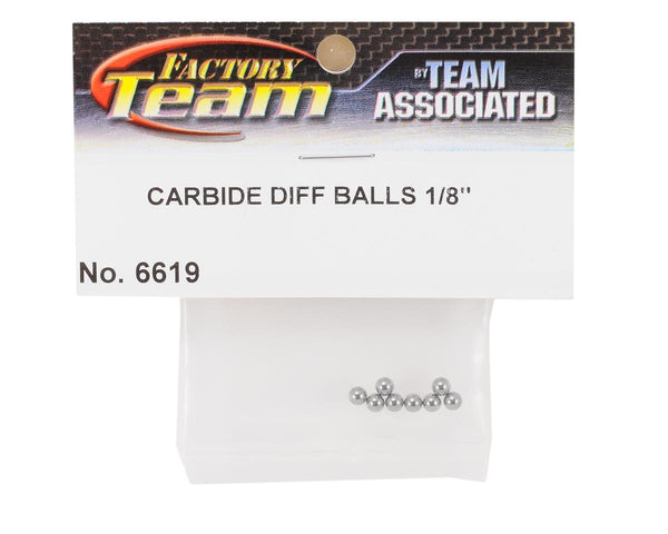 Team Associated Factory Team 1/8" Carbide Differential Balls (8)