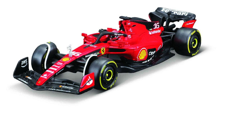 Bburago 1/43 SFR Ferrari SF-23 (2023) w/ driver (Leclerc