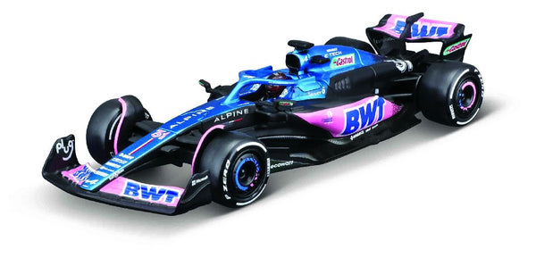 Burago 1/43 Race BWT Alpine F1 Team A523 (2023) w/ driver (Gasly #10)