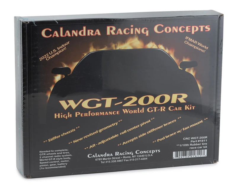 *SPECIAL ORDER* CRC 200R WGT-R 1/10 Pan Car Competition Kit (Rubber Tires)