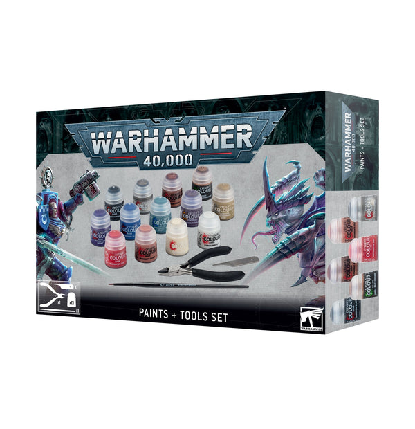 Warhammer 40,000: Paint and Tools Set (NEW)