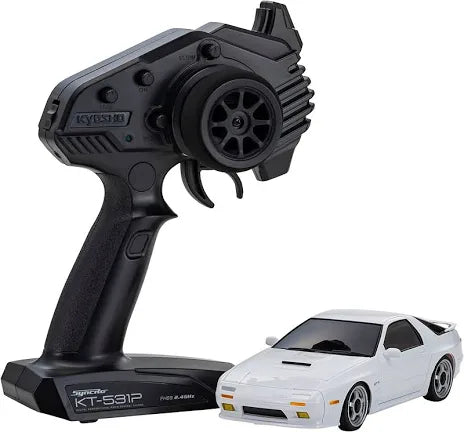 Kyosho Mini-Z AWD Mazda SAVANNA RX-7 FC3S White 32634W