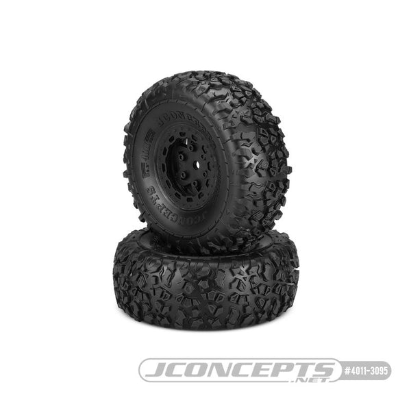 JConcepts Landmines - Yellow Compound  2pc Pre-mounted for Traxxas UDR on #3393B wheels