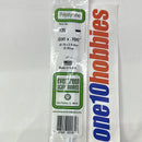 135 .030"X.100"x14" STRIPS . (10/PK)WHITE