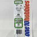 127 .020"X.156"X14" DIMENSIONAL STRIPS . (10/PK)WHITE