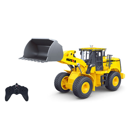 Huina 1552 1:16 2.4Ghz Wheeled Front End Loader Construction Truck Toy Kids Gift