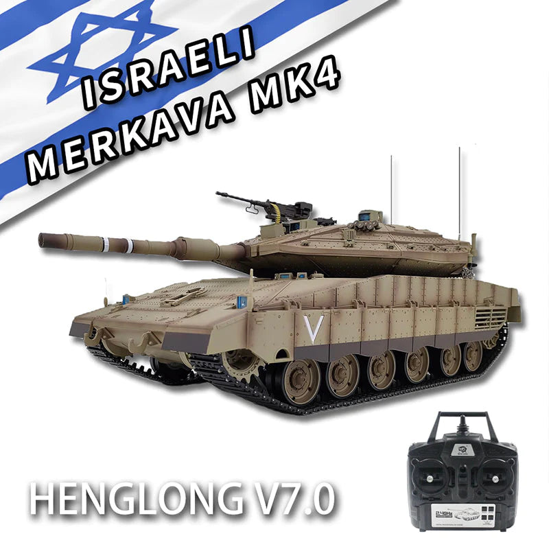 Israeli Merkava KM-IV RC Heavy Tank 1/16 scale 3958-1