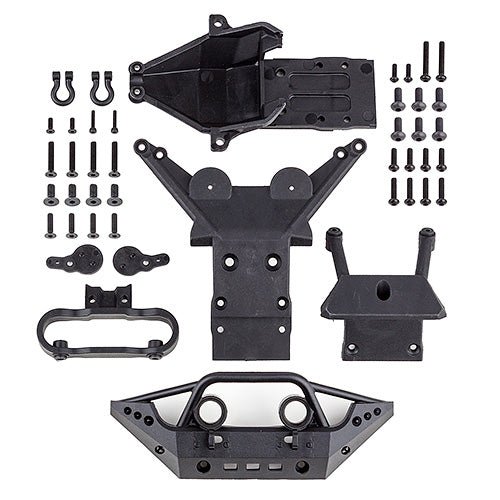 Team Associated Sc10 Pro4 and Rival MT10 Skid Plates Set