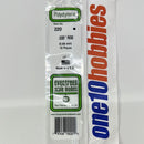 220 .035"X14" RODS WHITE POLYSTYRENE 10 PER PACK