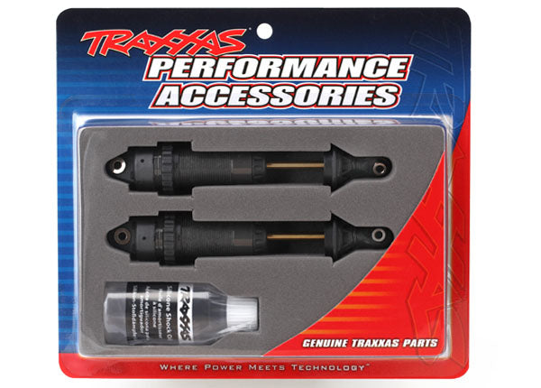 Traxxas Shocks, GTR xx-long anodized, PTFE-coated bodies with TiN shafts (fully assembled, without springs) (2)