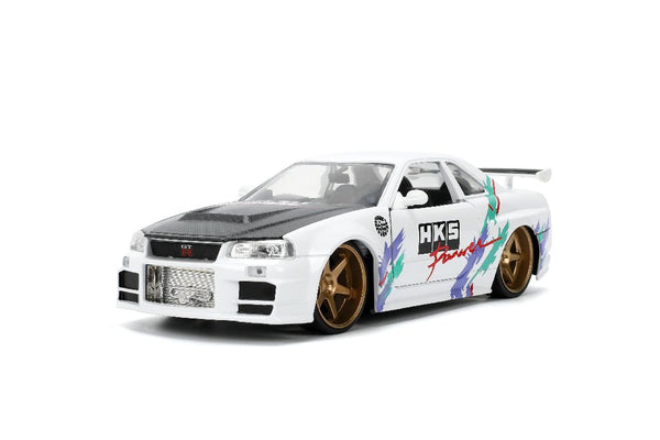 Jada 1/24 "JDM Turners" - 2002 Nissan Skyline GT-R (R34)