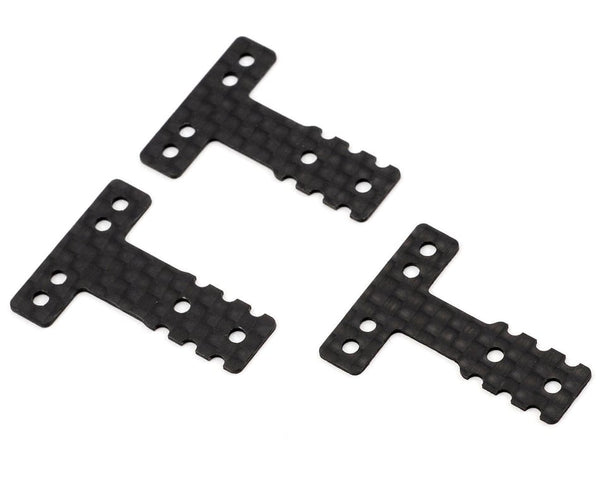 Kyosho MM/LM-Type Carbon Fiber Rear Suspension Plate Set