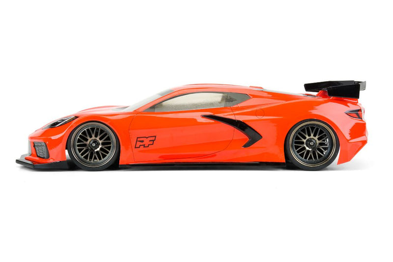 Pro-Line Chevrolet Corvette C8 Clear Body for 190mm TC/USGT