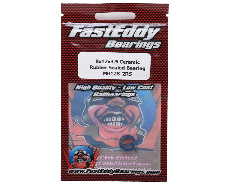 FastEddy 8x12x3.5mm Ceramic Rubber Sealed Bearing (1)