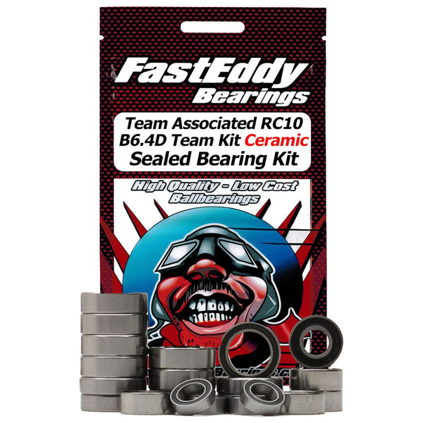 Fast Eddy Team Associated RC10 B6.4D Ceramic Sealed Bearing Kit