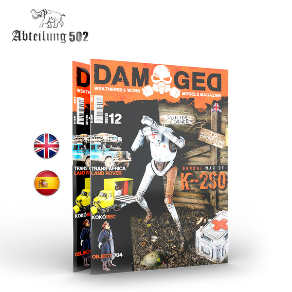 Abteilung502 DAMAGED, Worn and Weathered Models Magazine - 12 (English)